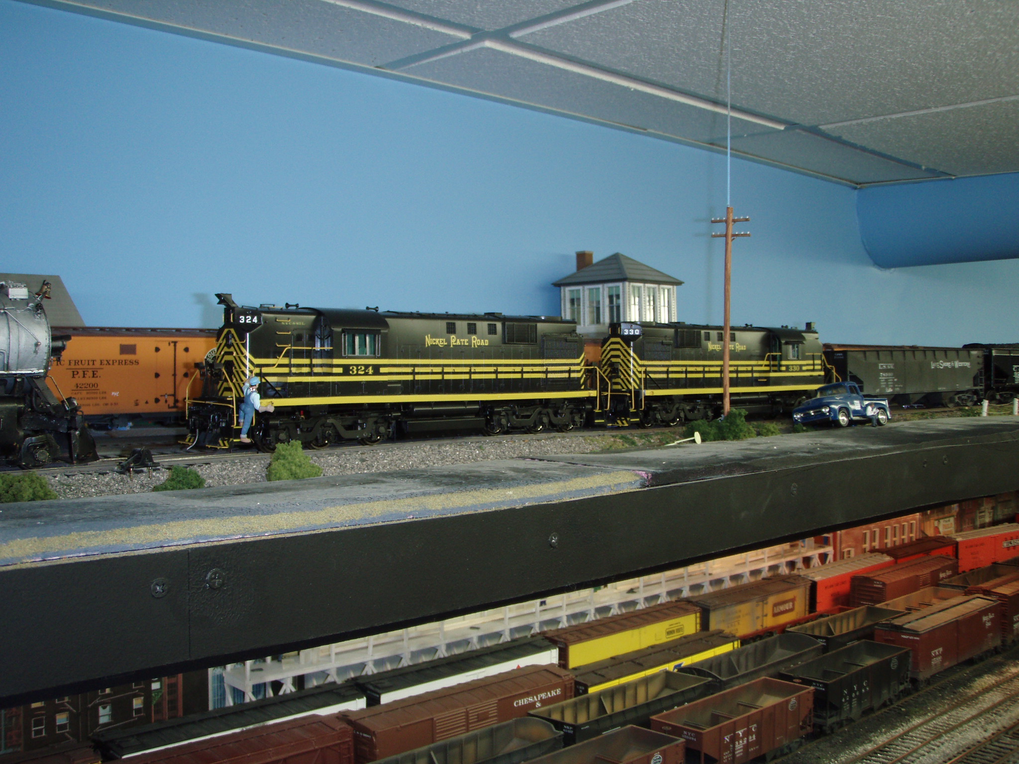 Nickel Plate Road Yard and Small Road Engine Decals NKP O-scale 